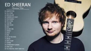 image of Edward Christopher (Ed Sheeran) Latest Songs 2024
